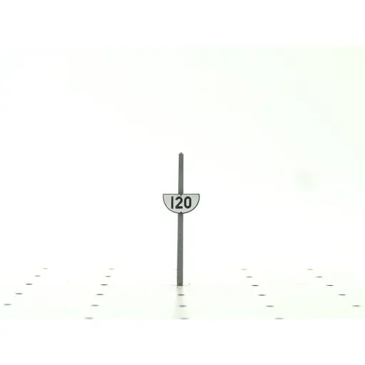 [BM115030] TIV type B "120" limitation à 120km/h  BOIS MODELISME 115030 - HO 1/87 - SNCF