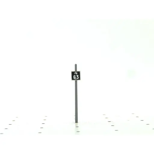 [BM215009] Pancarte "PN 63" passage à niveau N°63 BOISMODELISME 215009 - N 1/160 - SNCF