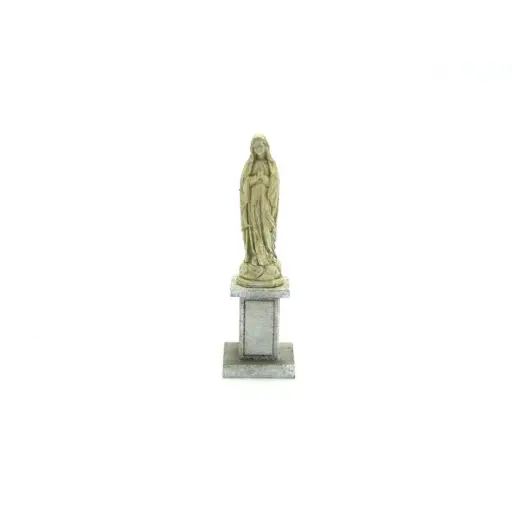 [BM111014] Vierge Marie avec socle - Bois Modélisme 111014 - HO 1/87
