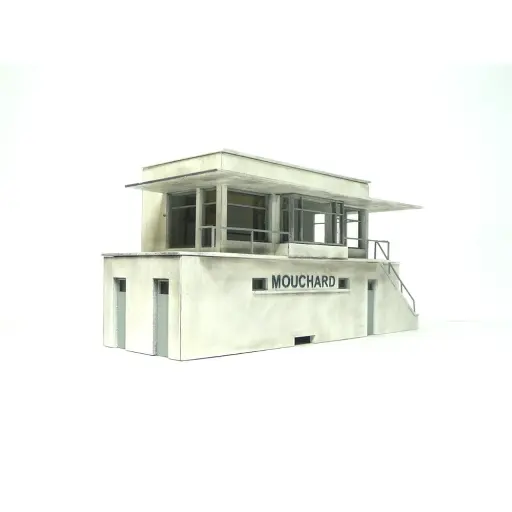 [BM103002] Poste d'aiguillage Mouchard - Bois Modélisme 103002 - HO 1/87 - SNCF
