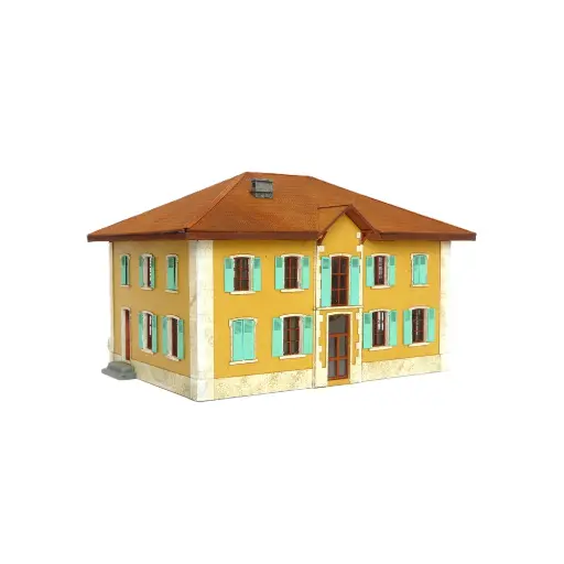 [BM107005] Mairie - Bois Modélisme 107005 - HO 1/87