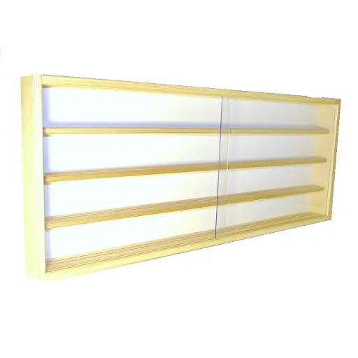 [BM701001] Vitrine murale 4 niveaux - BOIS MODELISME 701001 - HO / HOM