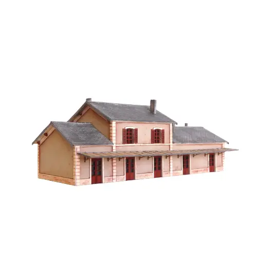 [BM201012] Gare d'Égreze - Bois Modélisme 201012 - N 1/160
