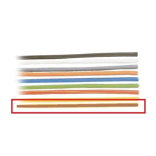 [BR3224] Câble électrique Marron 0.50 mm² - 40 mètres - Brawa 3224