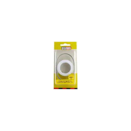 [BR6241] Câble de traction et de suspension de 10 mètres - BRAWA 6241 - HO 1/87