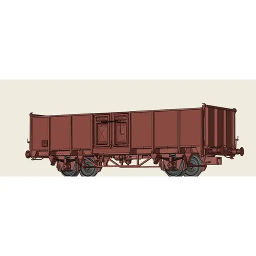 [BR50068] Wagon tombereau - Brawa 50068 - HO 1/87 - SNCF - EP V - 2R