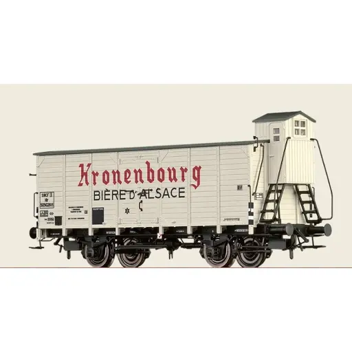 [BR50994] Wagon bière Hlf "Kronenbourg" - Brawa 50994 - HO 1/87 - SNCF - EP III - 2R