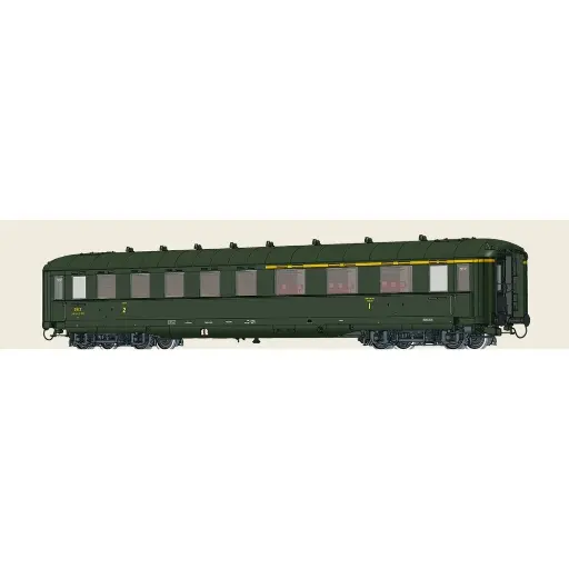 [BR51120] Voiture voyageurs A3B5 myfi, mixte 1/ 2 classe, "ex type 39 allemande" - Brawa 51120 - HO 1/87 - SNCF - Ep III - 2R