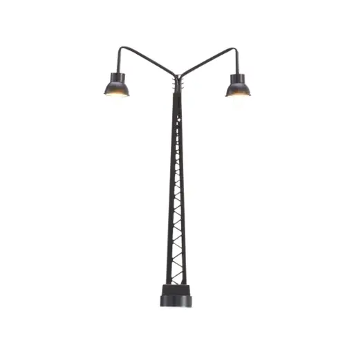 [BR83011] Lampadaire double à LED - Brawa 83011 - N 1/160