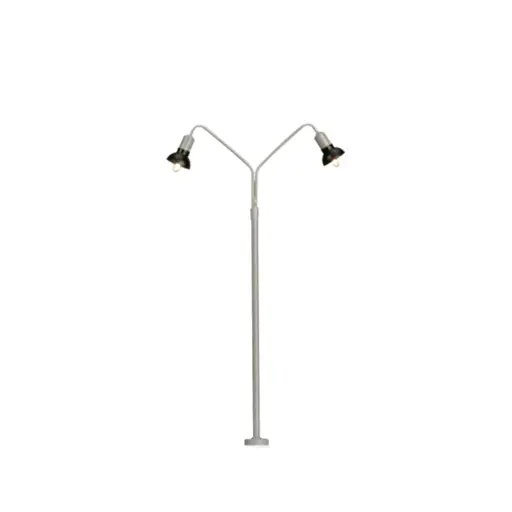 [BR84055] Lampadaire à arc double - Brawa 84055 - HO 1/87