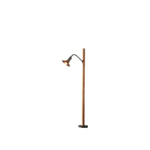 [BR84061] Lampadaire en bois à LED - Brawa 84061 - HO 1/87