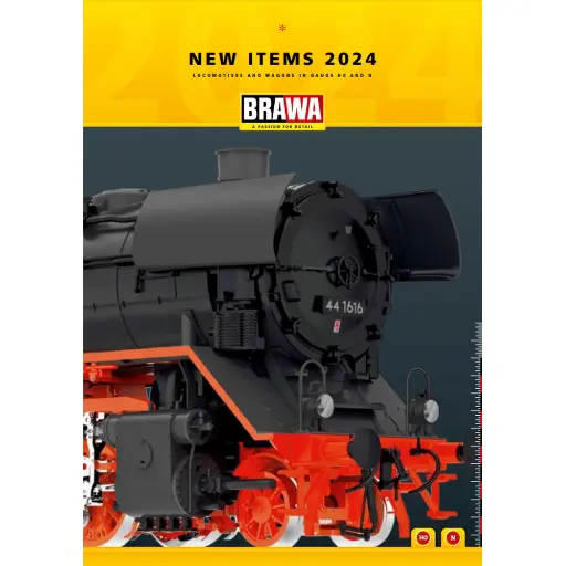[BR0124.1] Dépliants nouveauté 2024 - BRAWA 0124.1 - Anglais - 84 pages