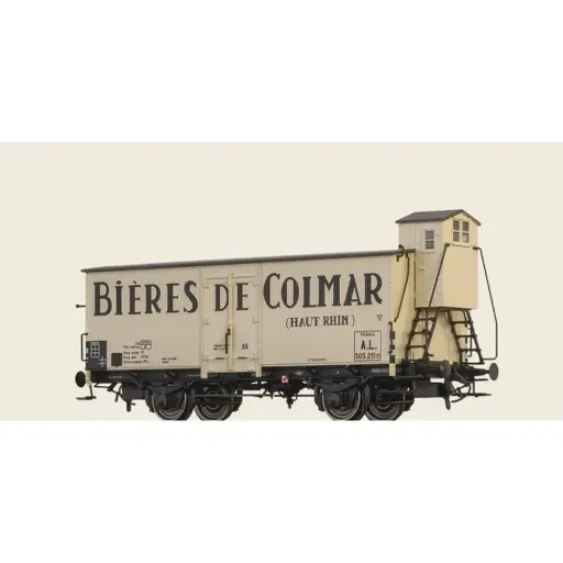 wagon lima deux boggies tombereau SNCF toit pivotant