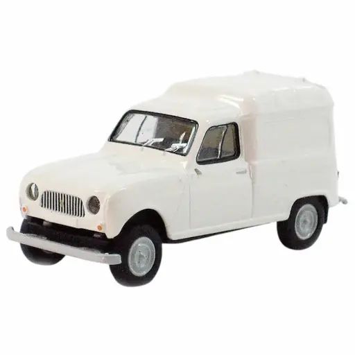 [SA2400] Renault 4 fourgonnette 1961 livrée blanche
