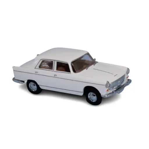 [BR92978] Voiture Peugeot 404 berline blanche BREKINA 92978 SAI 2320 - HO 1/87