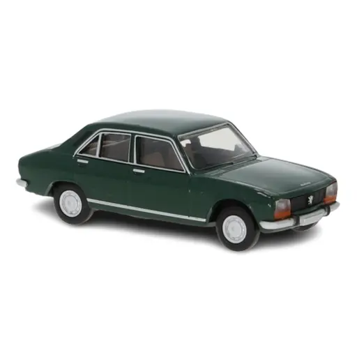 [SA2086] Voiture Peugeot 504 berline vert émeraude BREKINA 29118 SAI 2086 - HO 1/87