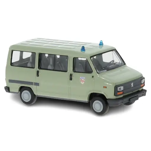 [SA7165] Véhicule Peugeot J5 Minibus CRS SAI 7165 BREKINA 34913 - HO 1/87-