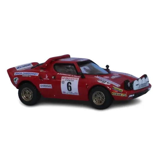 [BR29657] Lancia Stratos HF, No.6, Vainqueur Tour de Corse 1975 ( Bernard Darniche - Alain Mahé ) - Brekina 29657 - HO 1/87