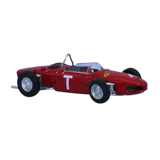 [BR22996] Ferrari 156 F1, rouge, voiture de test, 1961 - Brekina 22996 - HO 1/87