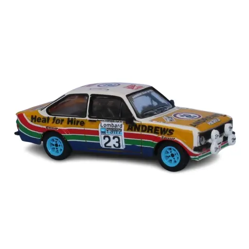 [BR19585] Ford Escort RS 1800, No.23, Rallye RAC Lombard 1977 ( Russell Brookes - John Brown ) - Brekina 19585 - HO 1/87