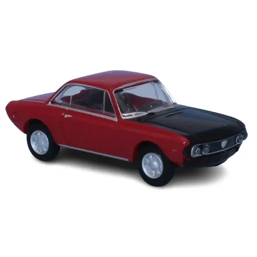 [BR29630] Lancia Fulvia coupé HF 1970 - Rouge & noir - Brekina 29630 - HO 1/87