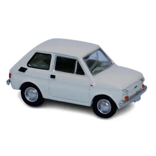 [BR22369] Fiat 126, blanche, 1972 - Brekina 22369 - HO 1/87 - Ep IV