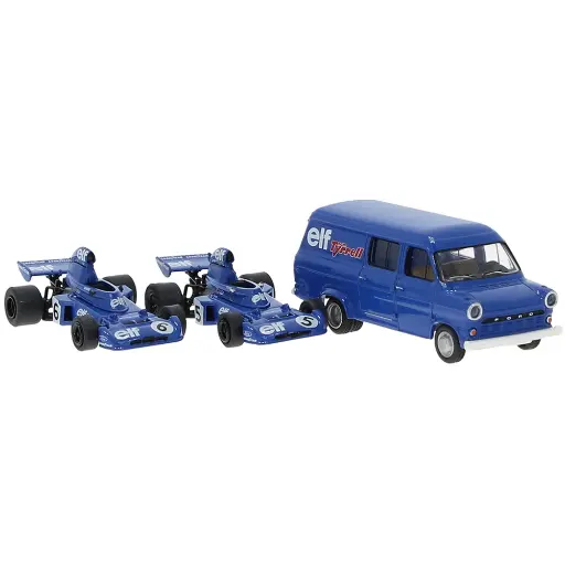 [BR22871] Coffret « Tyrrell 006 – Grand Prix de Nürburgring 1973 - Brekina 22871 - 1/87 HO