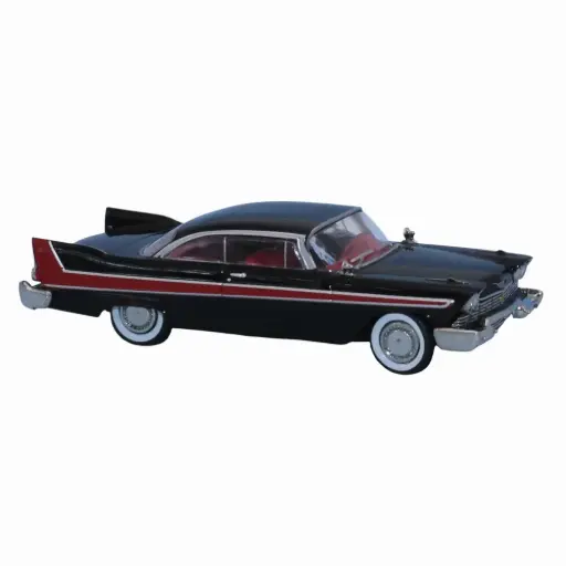 [BR19682] Plymouth Fury noir/rouge - 1958 - Brekina 19682 - HO 1/87