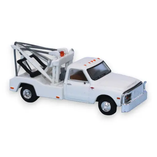 [BR19665] Chevrolet C30 dépanneuse, blanc, 1968 - Brekina 19665 - HO 1/87