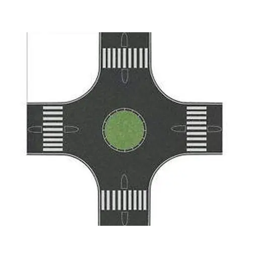 [BU1102] Rond point - BUSCH 1102 - HO 1/87
