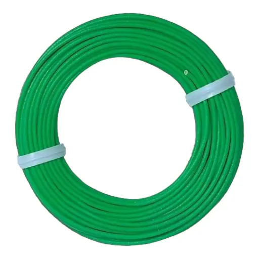 [BU1792] Câble Vert - Busch 1792 - Échelle universelle - longueur 10 mètres - section 0,14 mm²