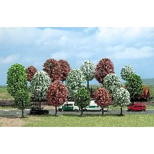 [BU6484] 16 arbres fleuris, 7-12.5 cm
