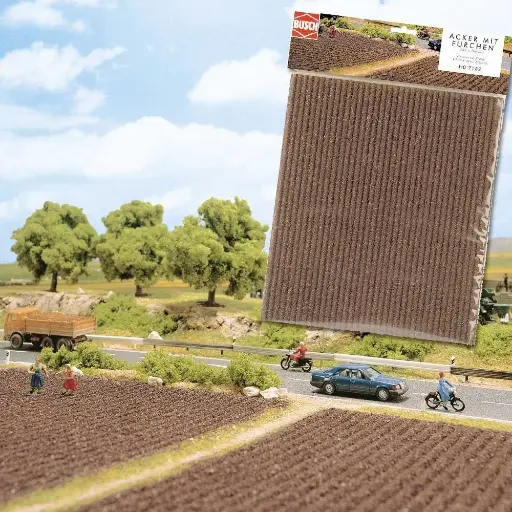 [BU7183] Champ avec sillons - Busch 7183 - 480x280mm