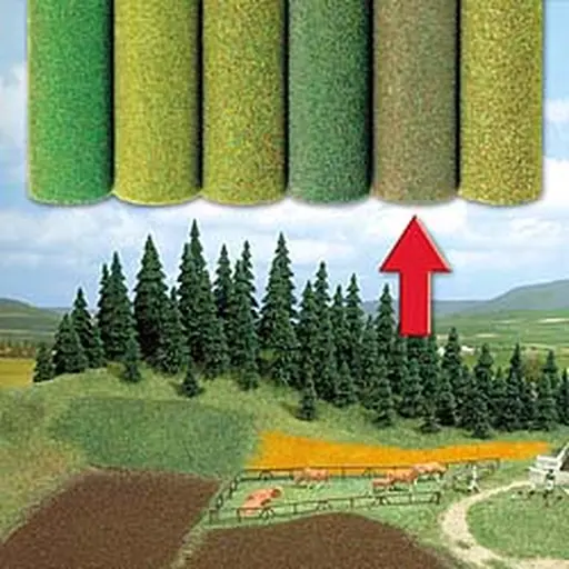 [BU7224] Tapis de décor sol de forêt, brun automnal, 100x80 cm