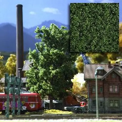 [BU7317] Sachet de Flocons de Mousses - 500gr - Feuillage Vert Printemps - Busch 7317 - Toutes Echelles