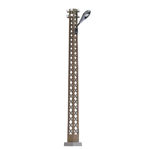 [BU4171] Lampadaire sur Pylône pour Rail - BUSCH 4171 - HO : 1/87
