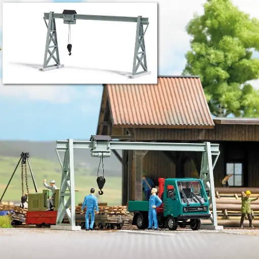 [BU12375] Grue Portique - Busch 12375 - HO : 1/87