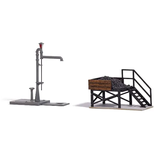 [BU12378] Petit parc à charbon - BUSCH 12378 - HO 1/87
