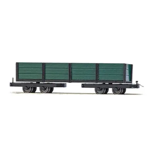 [BU12246] Wagon tombereau à boggies - BUSCH 12246 - EP III - HO 1/87
