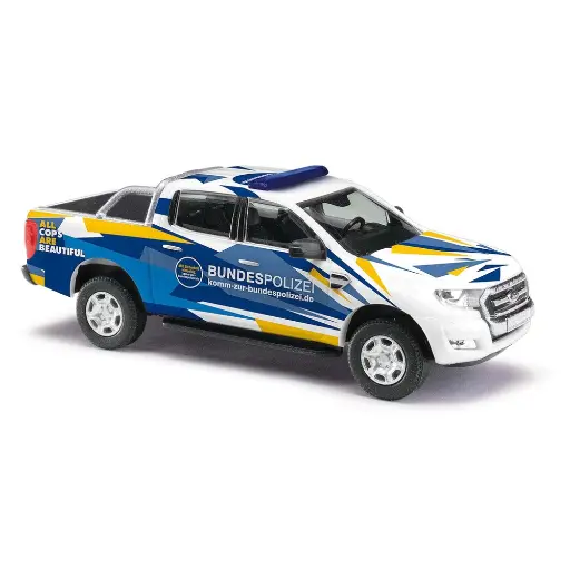 [BU52822] Véhicule Ford Ranger - Police fédérale BUSCH 52822 - HO 1/87