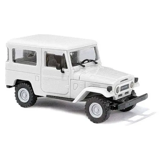 [BU60217] KIT Toyota Land Cruiser J4 livrée blanc Busch 60217 - HO : 1/87