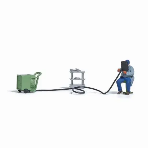 [BU7810] Soudeur + Machine à Souder Electrique - Busch 7810 - HO 1/87