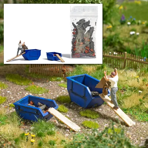 [BU7939] Scénette | Scène de nettoyage - BUSCH 7939 - HO 1/87