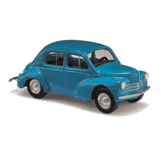 [BU89111] Voiture Renault 4CV - Busch 89111 - HO 1/87 - livrée bleue