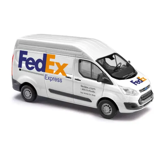 [BU52516] Ford Transit Custom - FedEx - Busch 52516 - HO 1/87