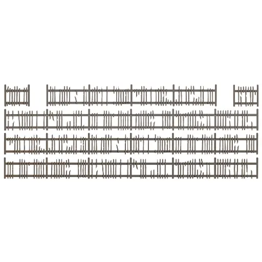 [BU1011] Vieille Palissage - Busch 1011 - HO : 1/87