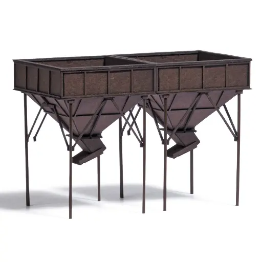 [BU1972] 2 parcs à charbon - Busch 1972 - HO 1/87