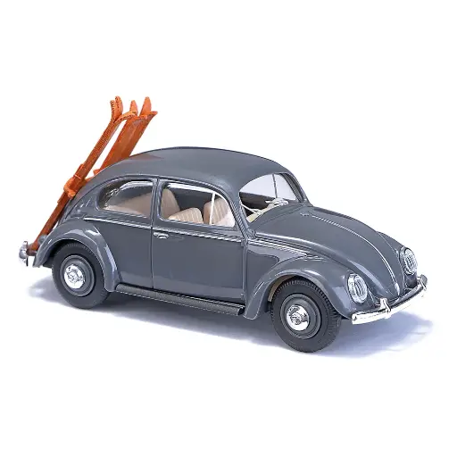 [BU52965] VW Coccinelle avec Porte-Skis - Busch 52965 - HO 1/87
