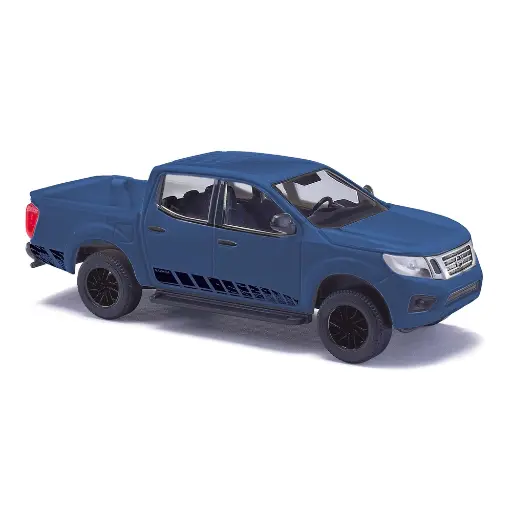 [BU53710] Nissan Navara N-Guard - Bleu - Busch 53710 - HO 1/87