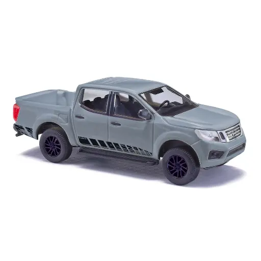 [BU53711] Nissan Navara N-Guard - Gris - BUSCH 53711 - HO : 1/87
